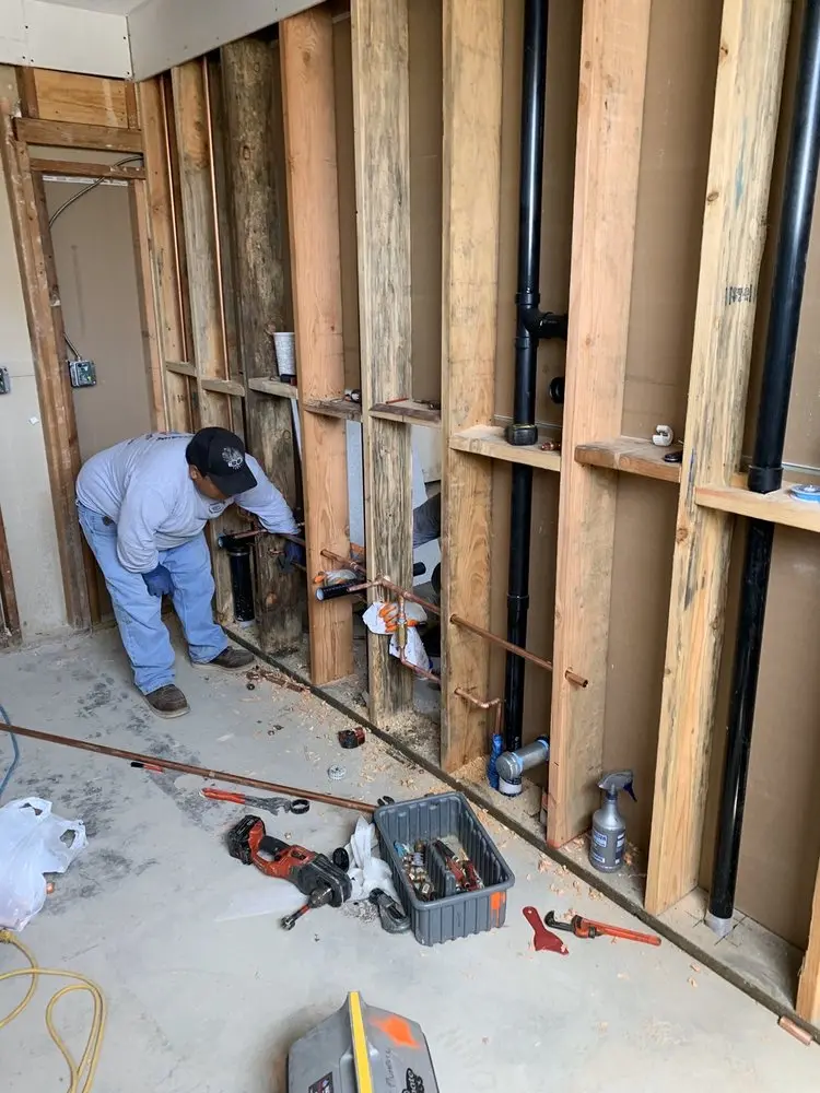 Commercial rough-in plumbing for Trenchless Sewer Repair in Norriton East